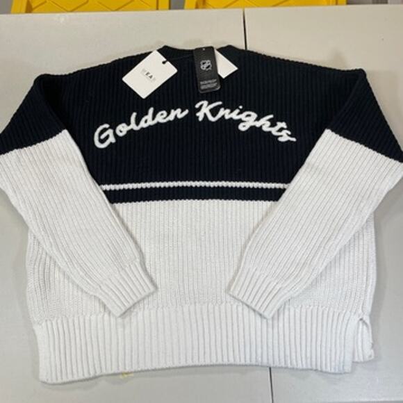Vegas Golden Knights Wear by Erin Andrews Women's Sweater - Picture 2 of 2